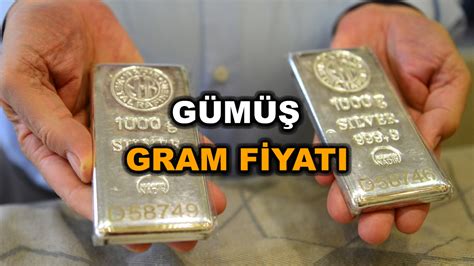 Gümüş gram alış fiyatı